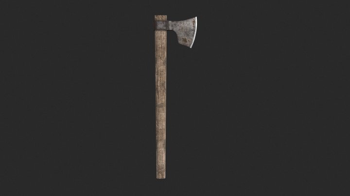 Old Axe (high poly) 3D Model