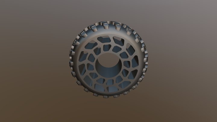 Wheel V1 3D Model