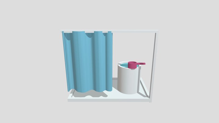 Tanaya - Kamar Mandi 3D Model