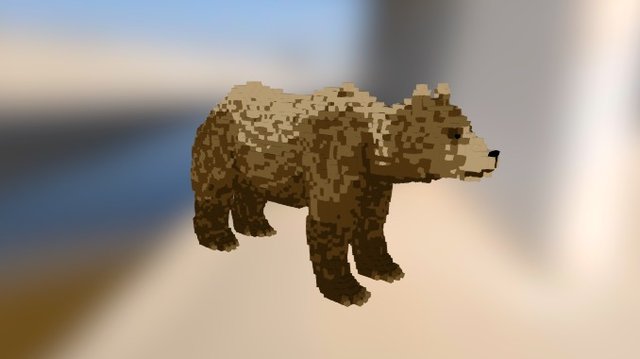 StrikeCards Grizzly 3D Model