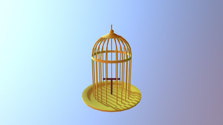 Bird Cage 3D Model