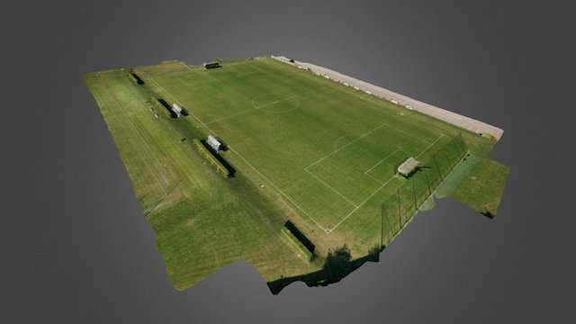 Test 3D Football Field 3D Model