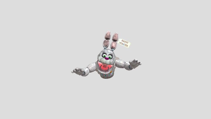 Lefty (2019 BETA) - FNaF AR: Special Delivery - Download Free 3D