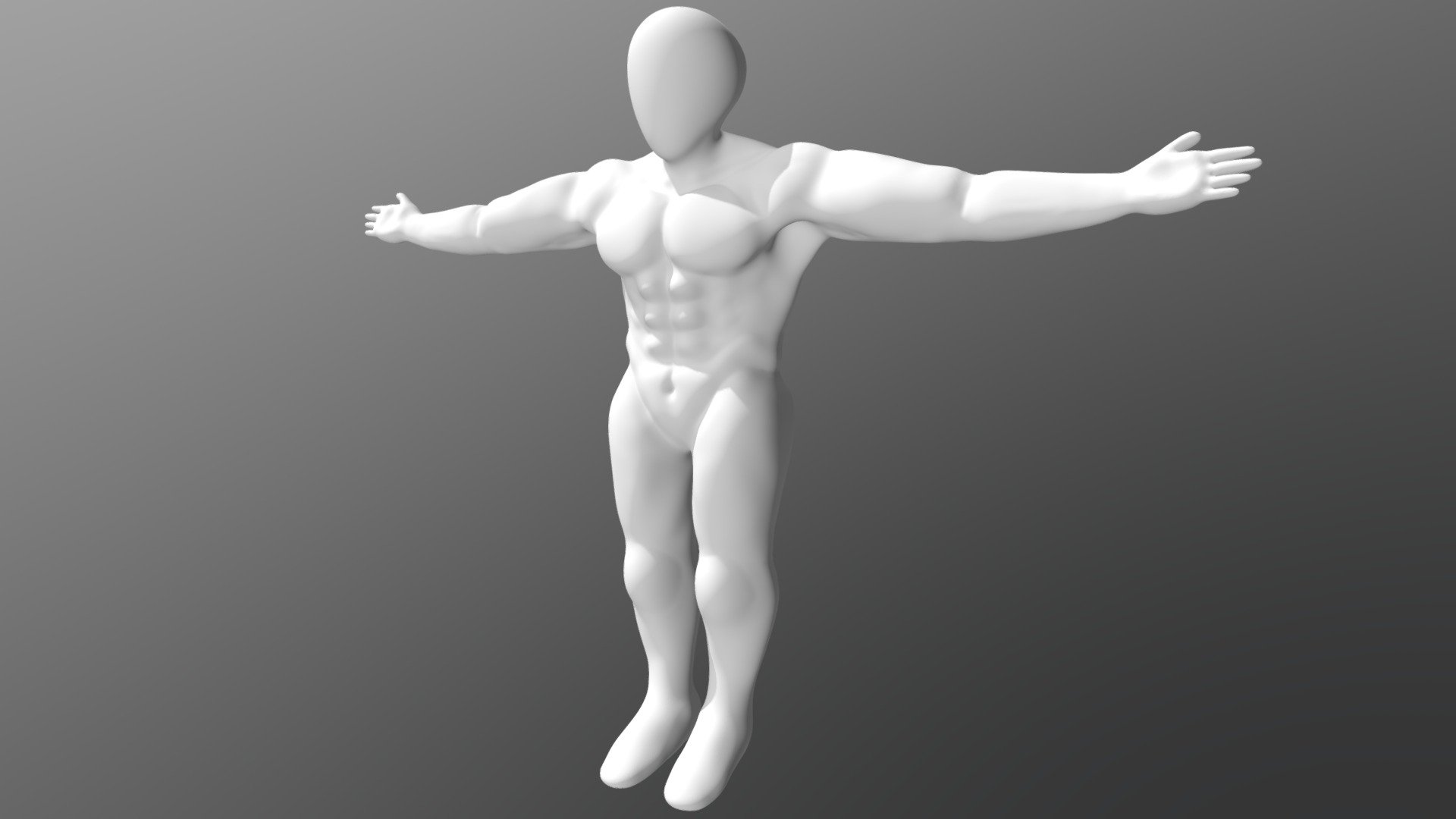 Human digital sculpt (basic anatomy & shape) - 3D model by Baalu_3d ...