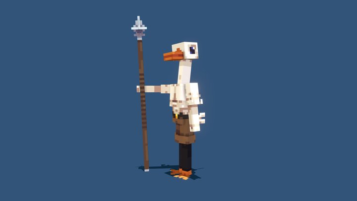 swan 3D Model