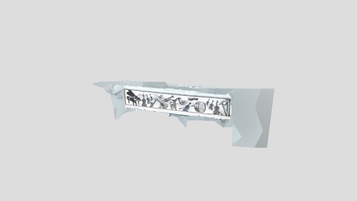 Развертка_стен_зала_им_Сафонова_2_эт_Вид_Б 3D Model