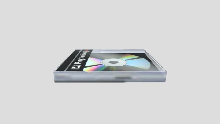 PS1 Jewel Case 3D Model