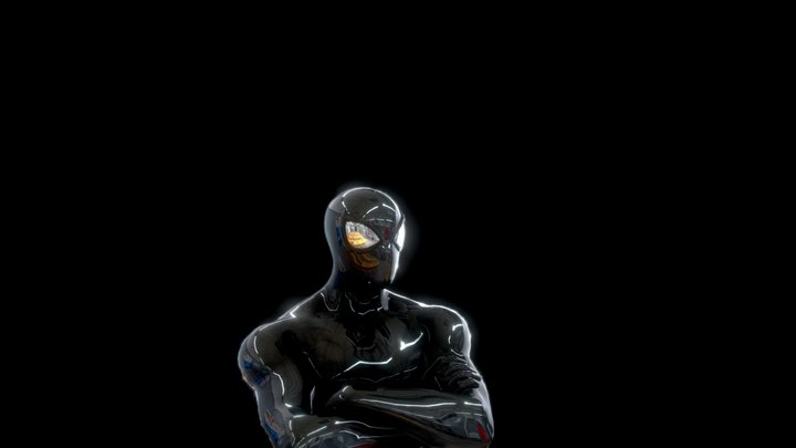 spirder-man-symbiote-fortnite 3D Model