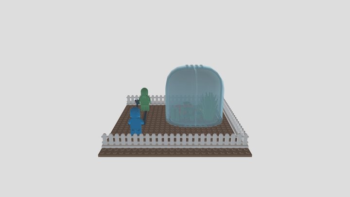 Lego Dome NASA 3D Model