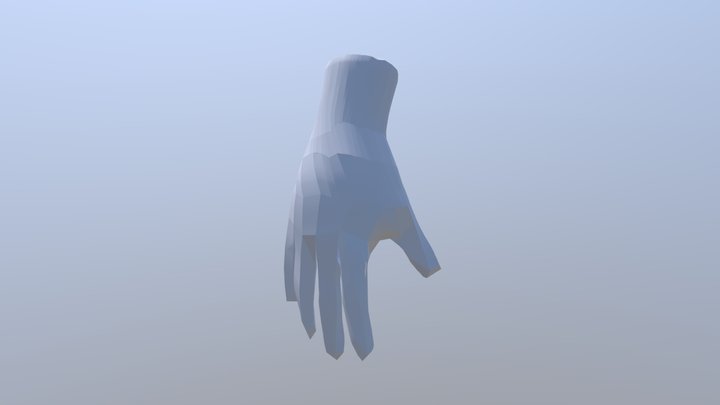 Hand Poly 3D Model