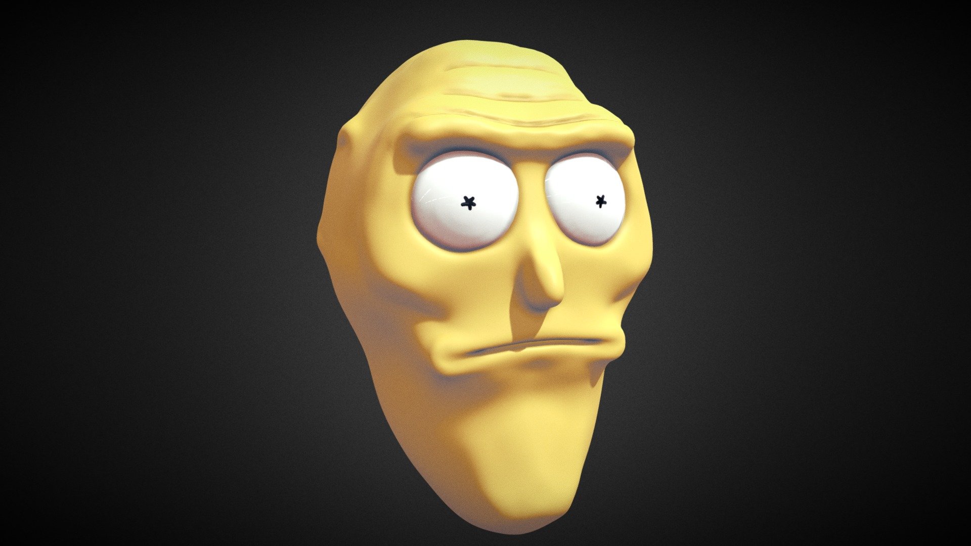 Big Head Cromulons from Rick and Morty - Download Free 3D model by Leo  Fossa [a8b87ae] - Sketchfab