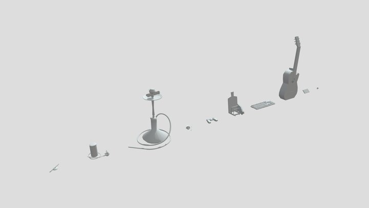 XYZ Draft Punk homework 1 3D Model