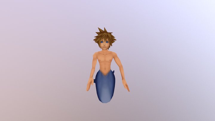 Merman Sora 3D Model