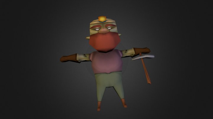 Anao Zumbi 3D Model