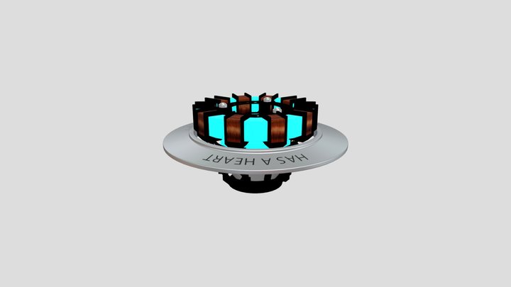 Arc_reactor_mk2 3D Model