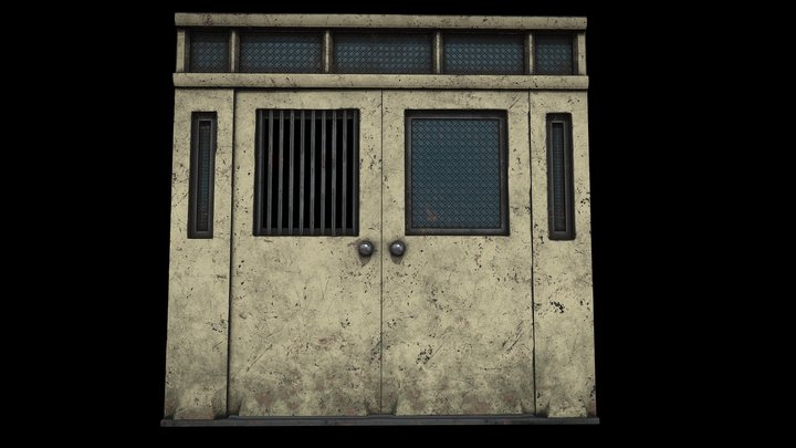 Double Wooden Door – Modelo 3D gratuito STL