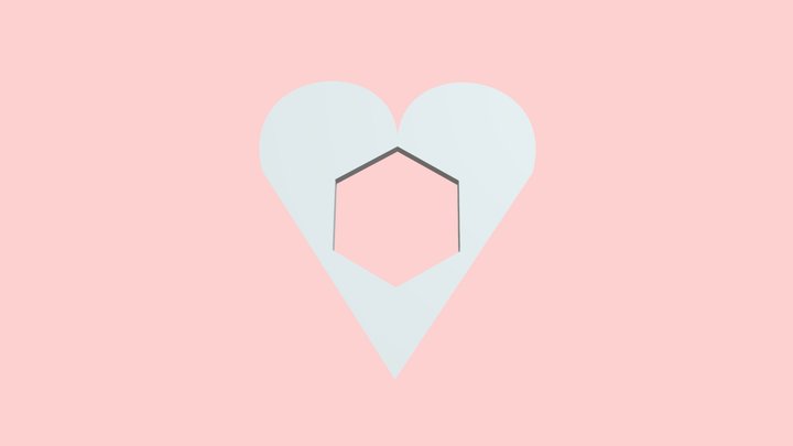 Coeur 3D Model