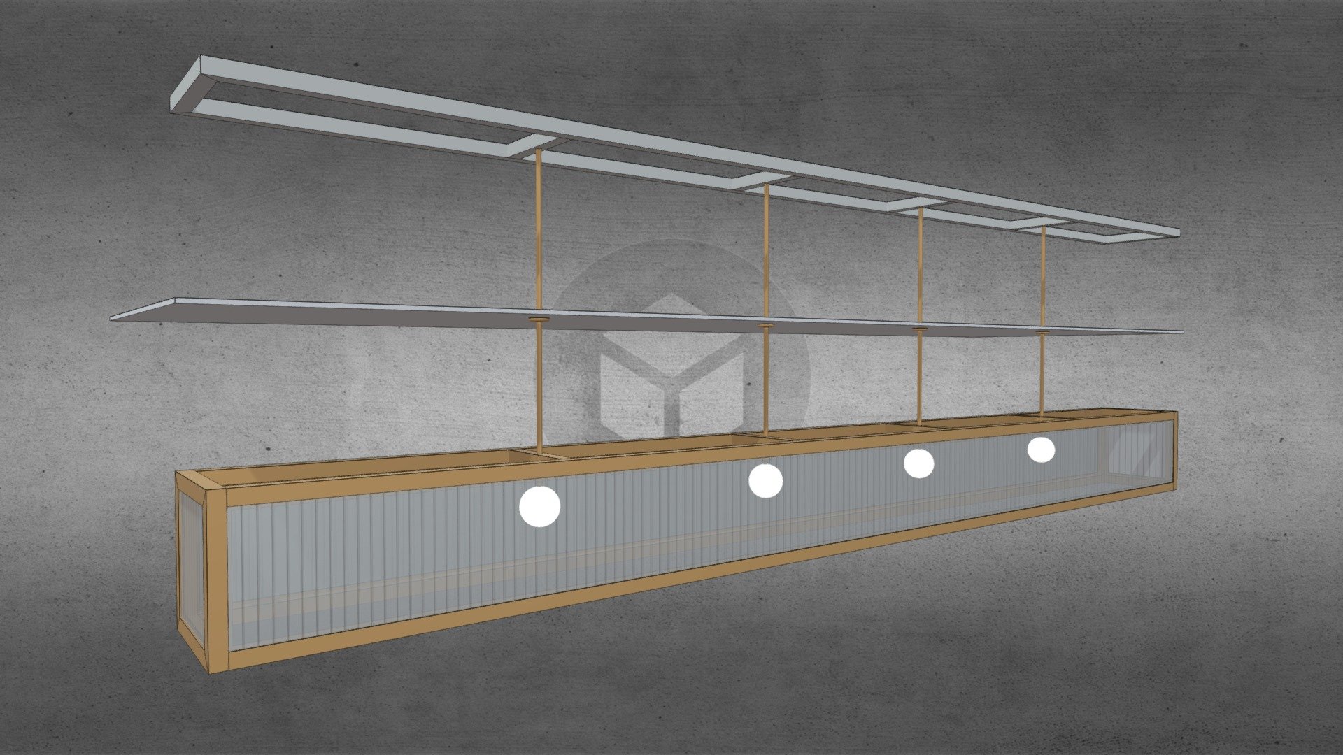 Modul lumina suspendat