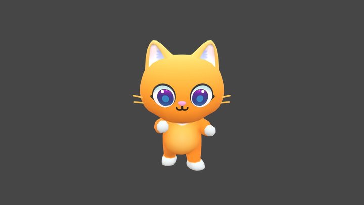 Guardians Cat ( 25+ Animation ) 3D Model