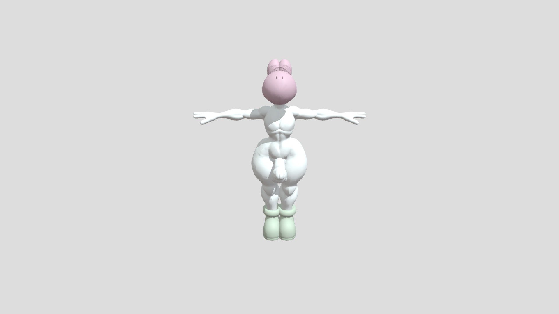Yoshi M - Download Free 3D model by Vandacvi ...