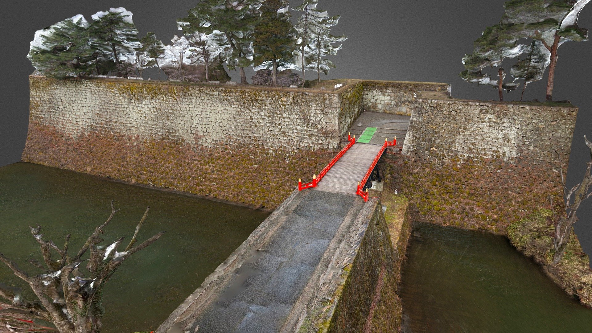 Tsuruga Castle(Moat)