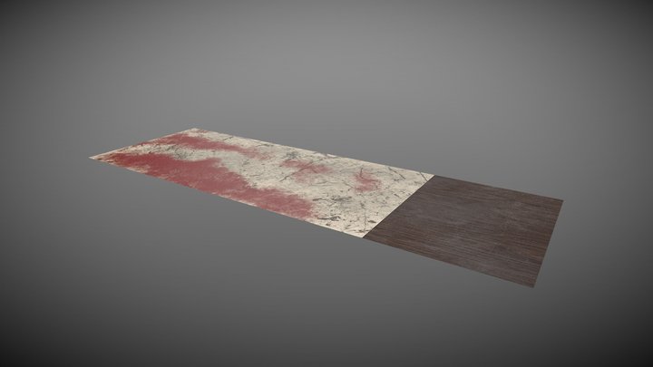 Bathroom Floor (horror) 3D Model