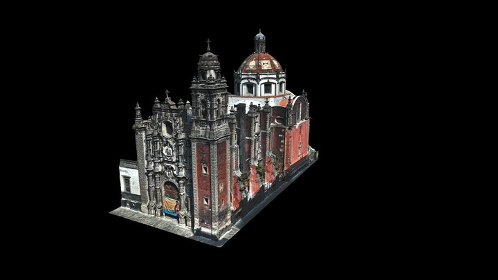 Templo de la Santísima Trinidad 3D Model