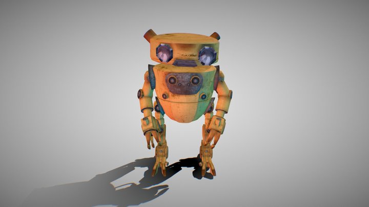 Final Robot 3D Model