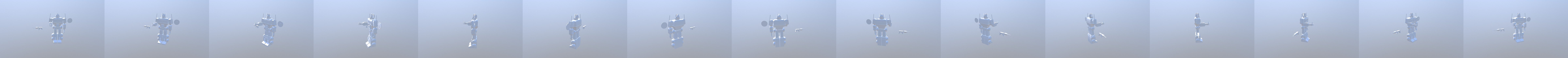 Optimus Prime 3D Model