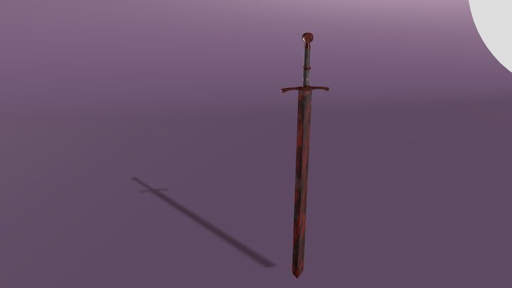 Sword Artur Final 3D Model