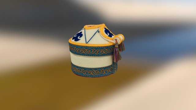 Jurta - fotogrammetrie 3D Model
