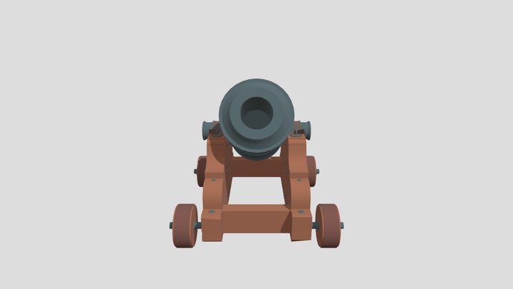 Old Mortar 3D Model