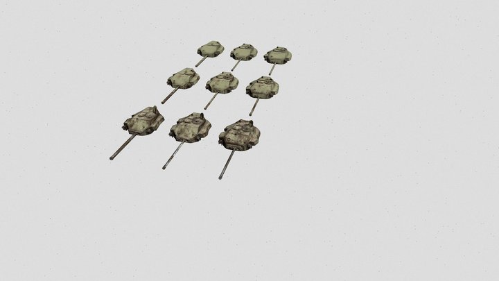 Centurion MK3 Turret 3D Model