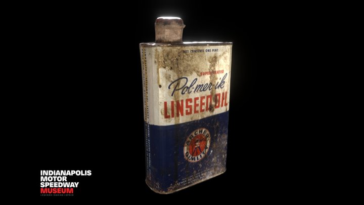 Linseed Oil Can