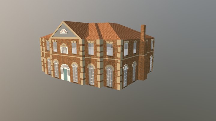 21st Ave Corridor - Bldg 57 3D Model