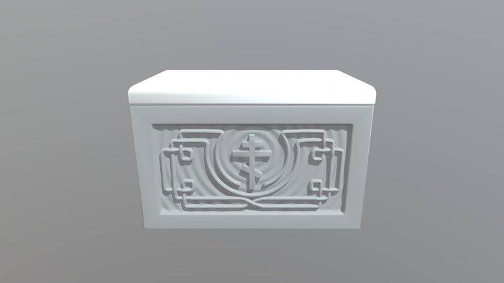 Incense Box 3D Model
