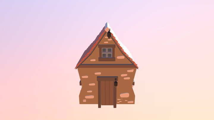 Casa Cartoon 3D Model