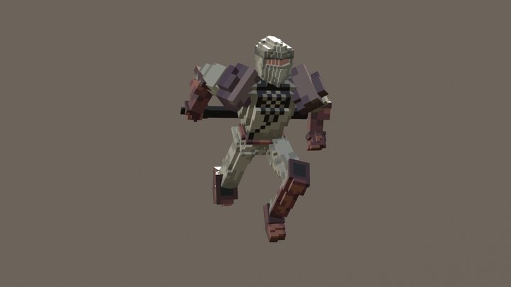 Fujin Character Preview 3D Model