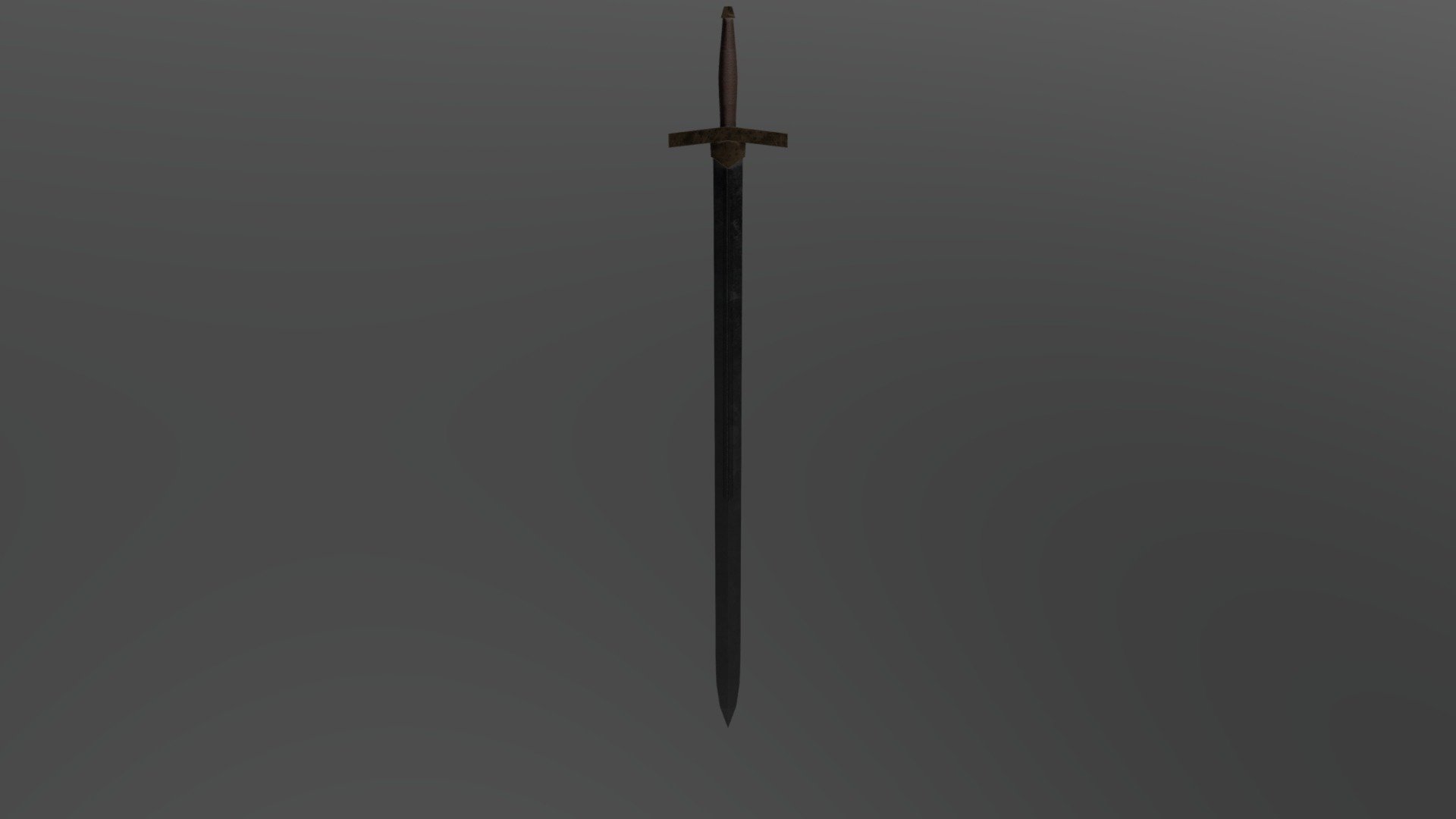 Low Poly Sword (Silver)