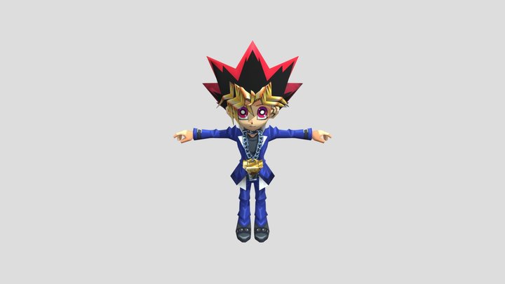 Yugi Muto 3D Model