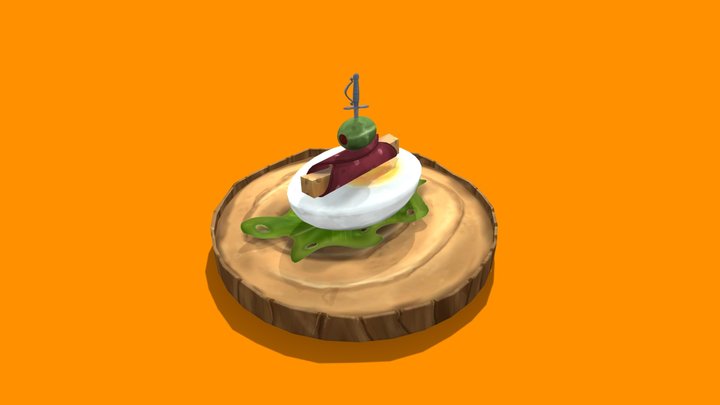 appetizer 3D Model