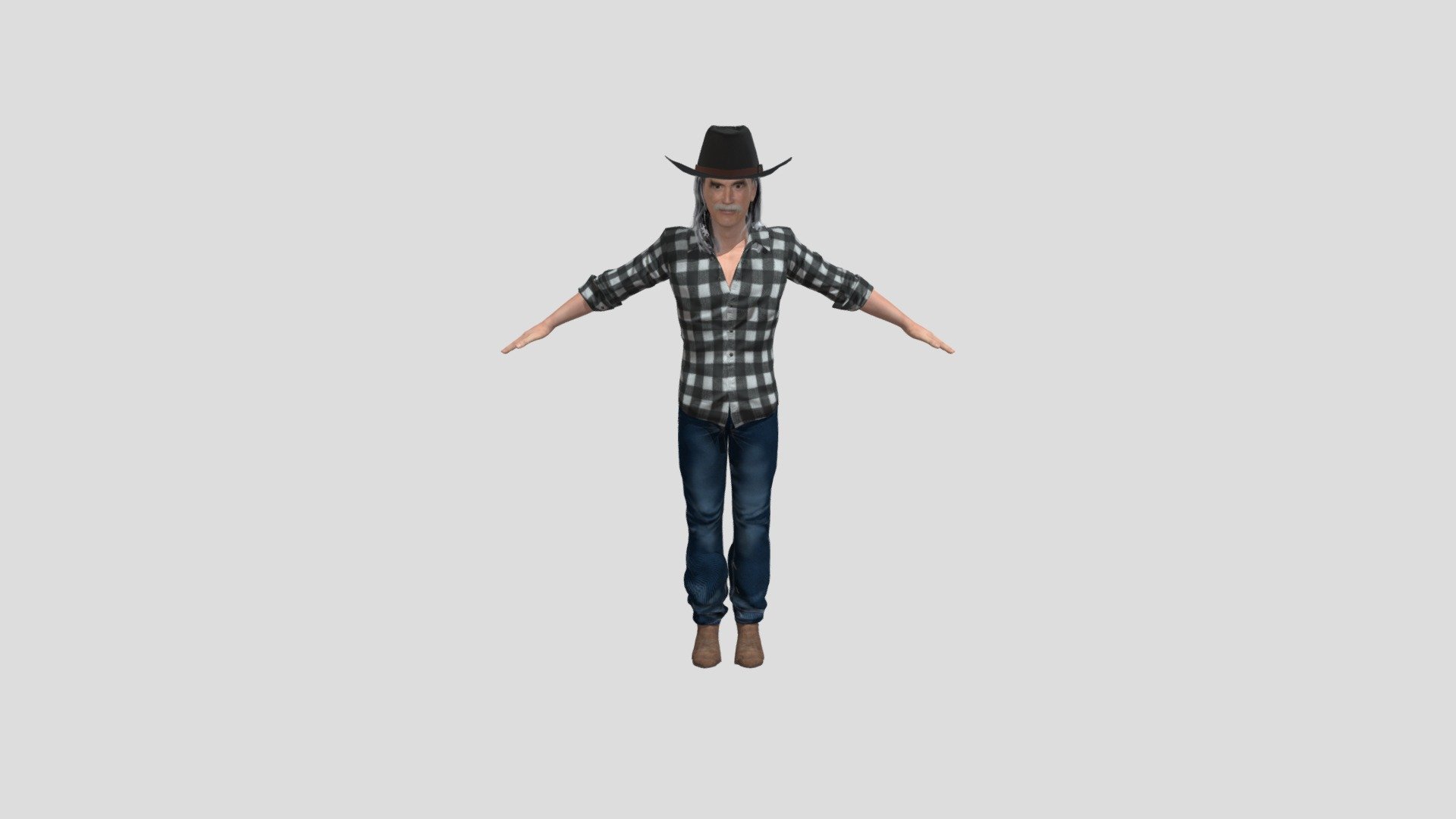 Sam Elliott - Download Free 3D model by knpcjunkie [a8c7946] - Sketchfab