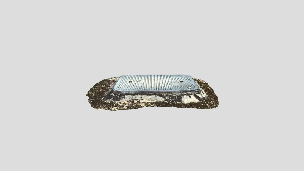 Hermelock Manhole Cover 1 3d Scanned