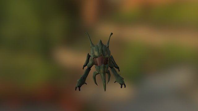 Idle of the Acevorah from AQ3D 3D Model