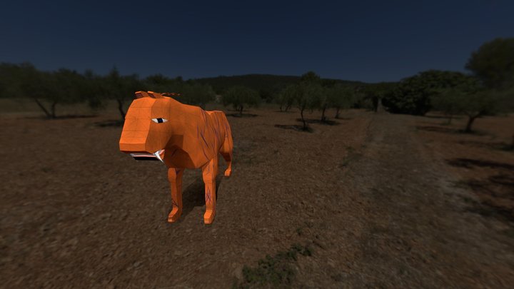 Elysian Fang Model - First Attempt 3D Model