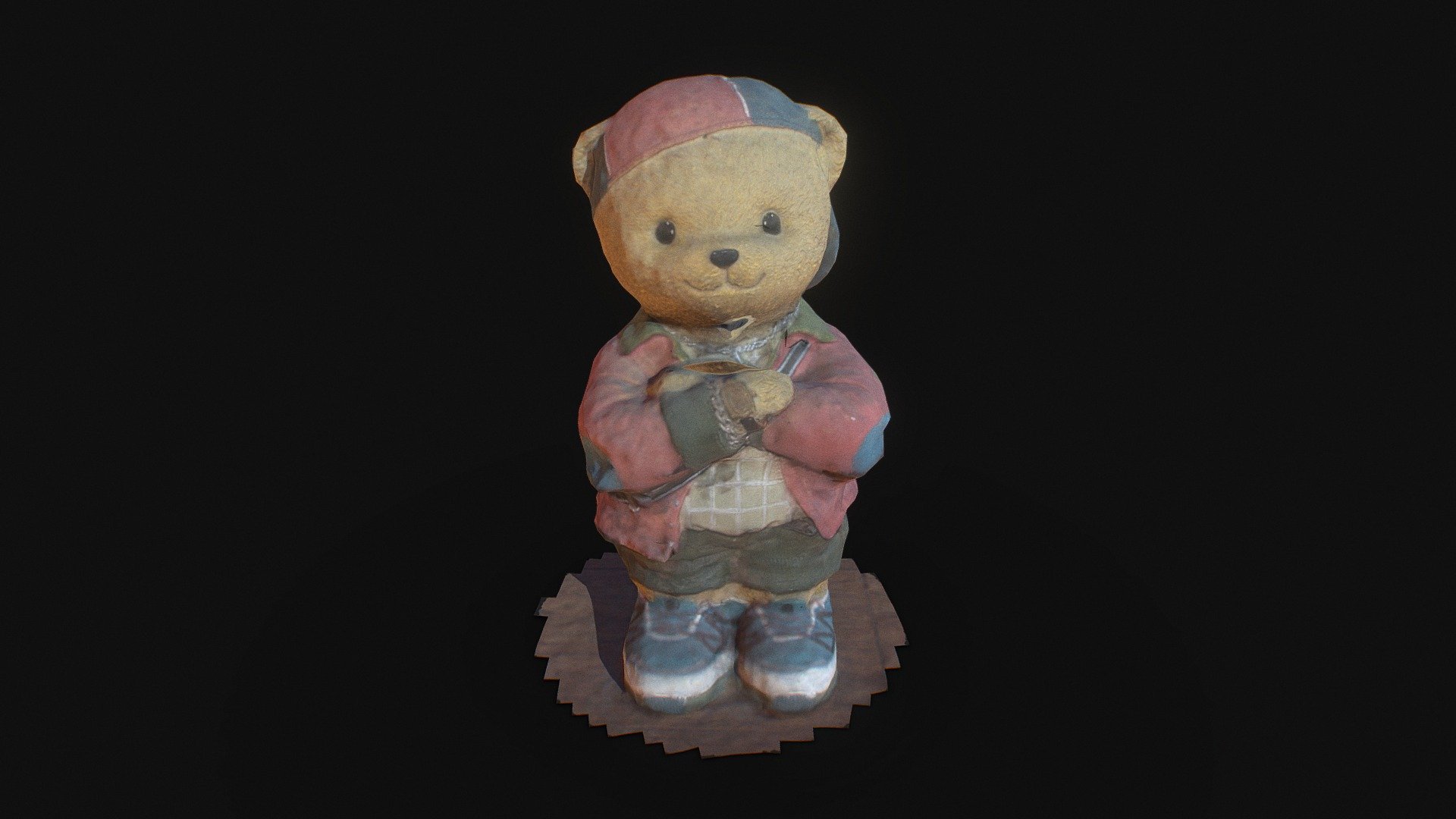 bear 3D photo scan