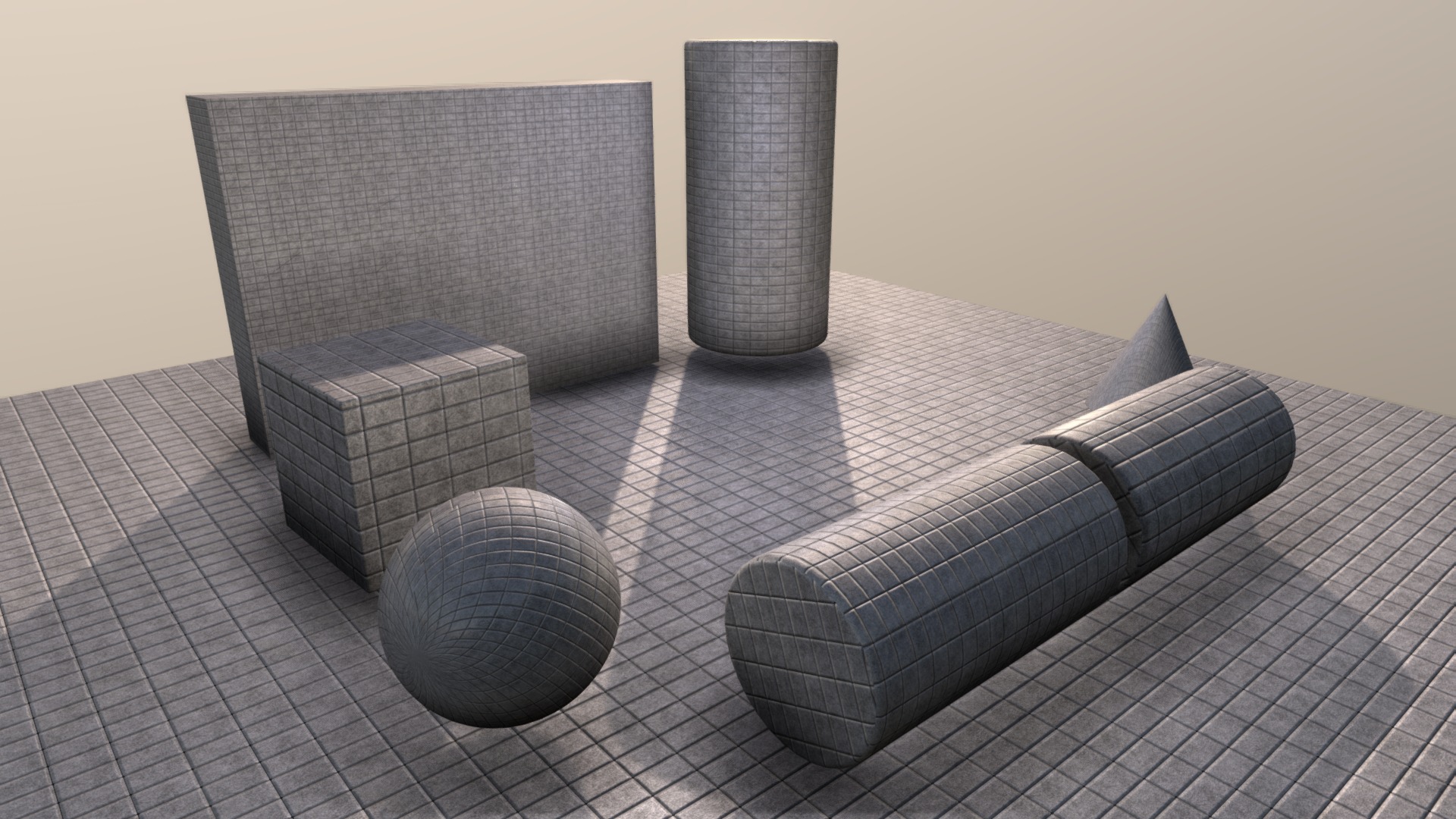 3D model Cobblestone 12 Texture Set (28) - This is a 3D model of the Cobblestone 12 Texture Set (28). The 3D model is about a group of chairs.