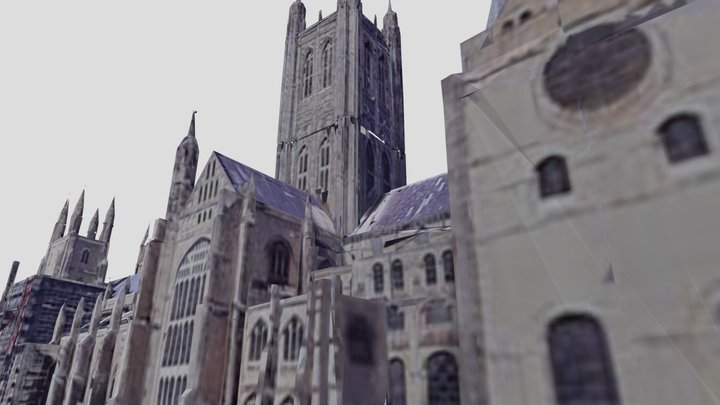 Canterbury Cathedral 3D Model