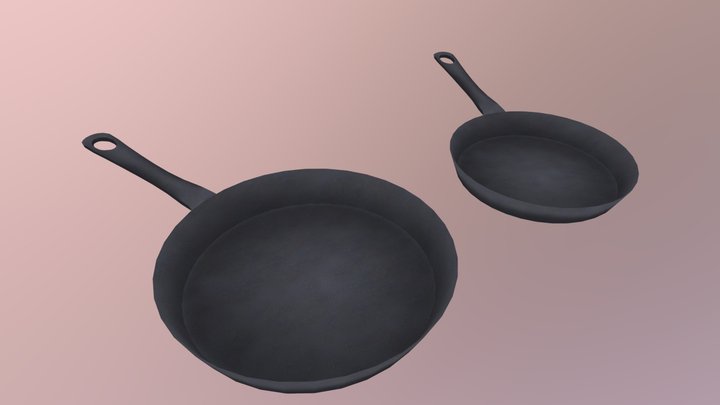 frying pan 3D Model