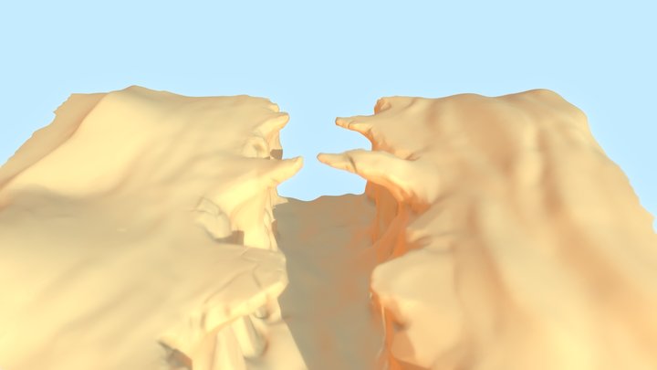 Desert 3D Model